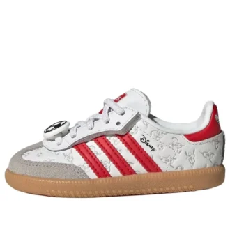 Adidas X Disney Samba OG Comfort Elastic Lace “Branco Better Scarlet”