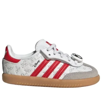 Adidas X Disney Samba OG Comfort Elastic Lace “Branco Better Scarlet”