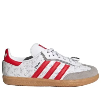 Adidas X Disney Samba OG Comfort Elastic Lace “Branco Better Scarlet”