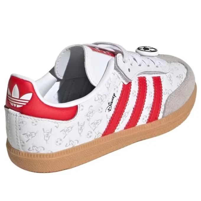 Adidas X Disney Samba OG Comfort Elastic Lace “Branco Better Scarlet”