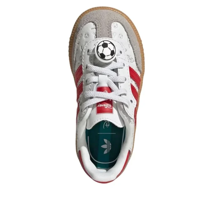 Adidas X Disney Samba OG Comfort Elastic Lace “Branco Better Scarlet”