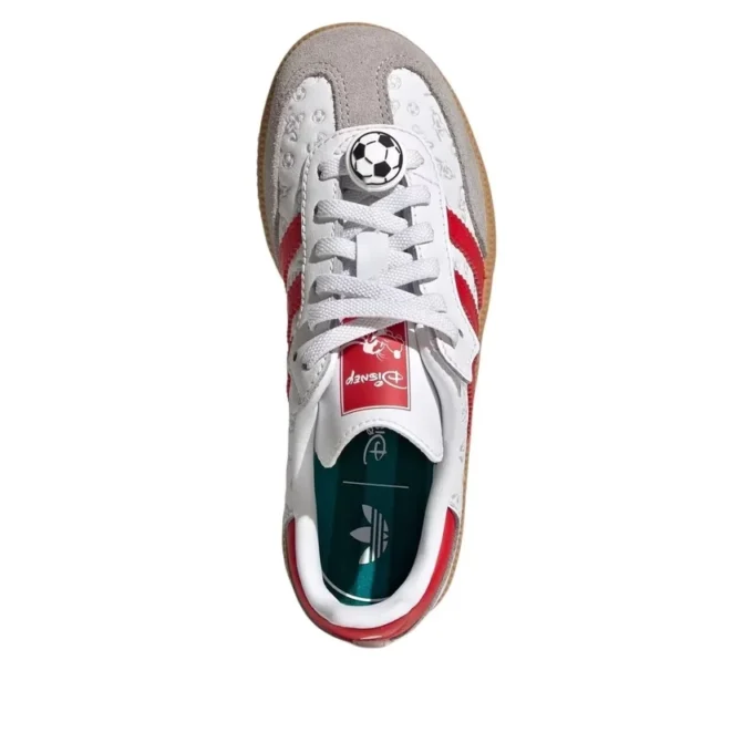 Adidas X Disney Samba OG Comfort Elastic Lace “Branco Better Scarlet”