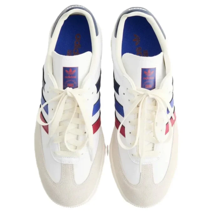 Adidas X Kith Samba Golf “Branco Vermelho Azul”