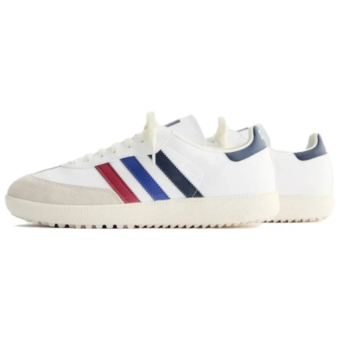 Adidas X Kith Samba Golf “Branco Vermelho Azul”