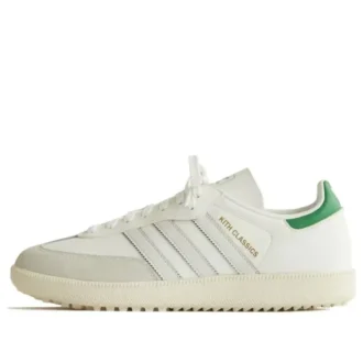 Adidas X Kith Samba Spikeless Golf “Branco Verde”