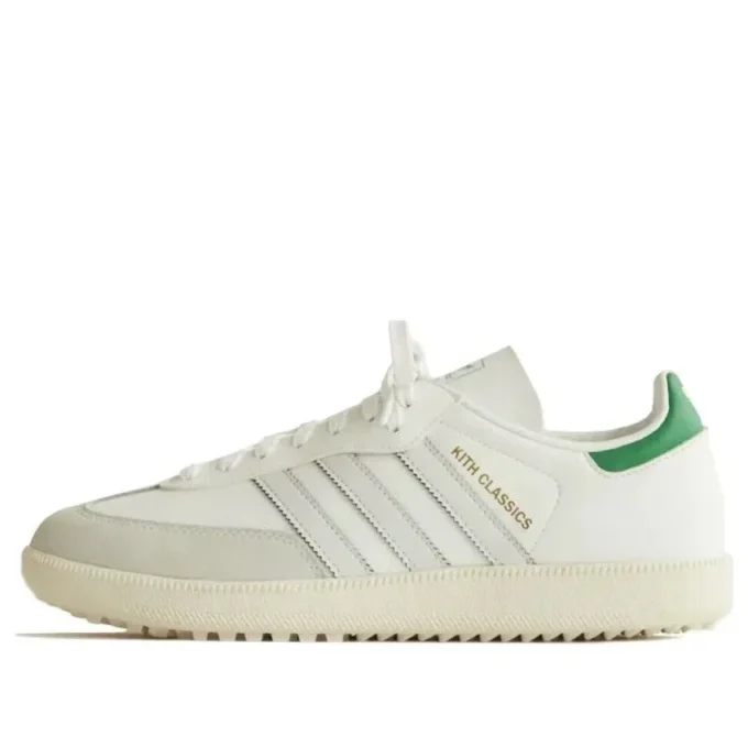 Adidas X Kith Samba Spikeless Golf “Branco Verde”