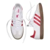 Adidas X Liverpool Fc Samba “Branco / Vermelho Morango / Goma”