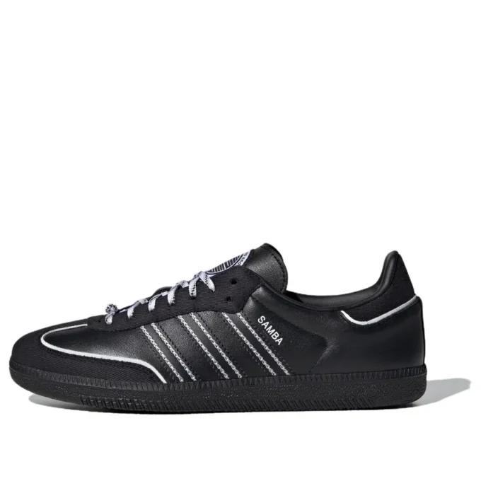 Adidastoc Samba OG “Preto Branco Prateado”