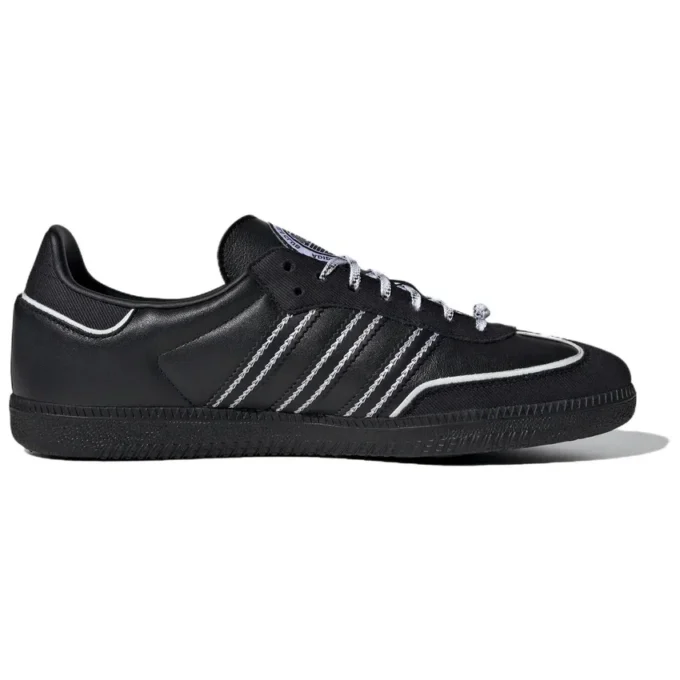 Adidastoc Samba OG “Preto Branco Prateado”