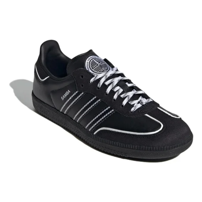 Adidastoc Samba OG “Preto Branco Prateado”