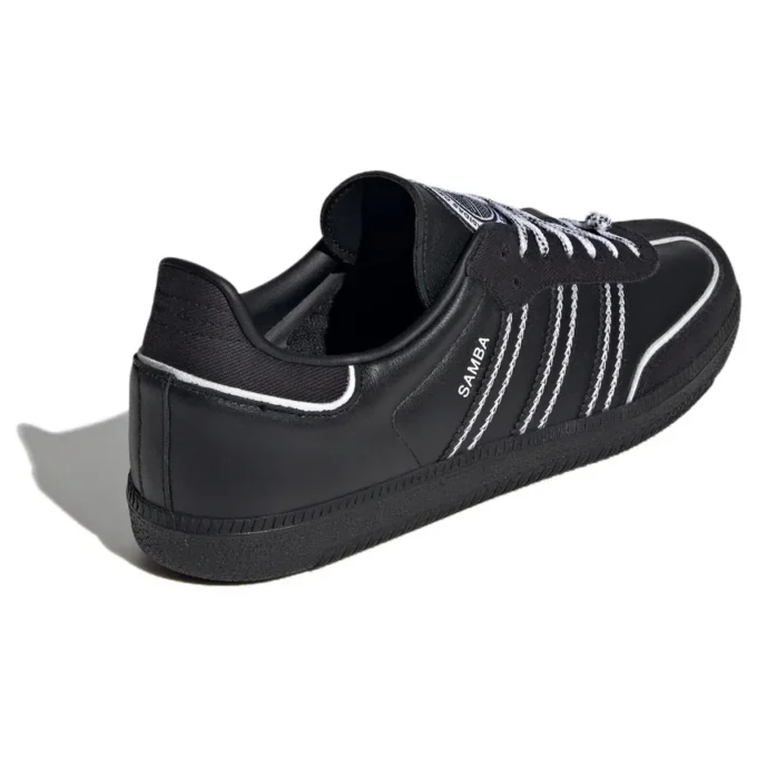 Adidastoc Samba OG “Preto Branco Prateado”