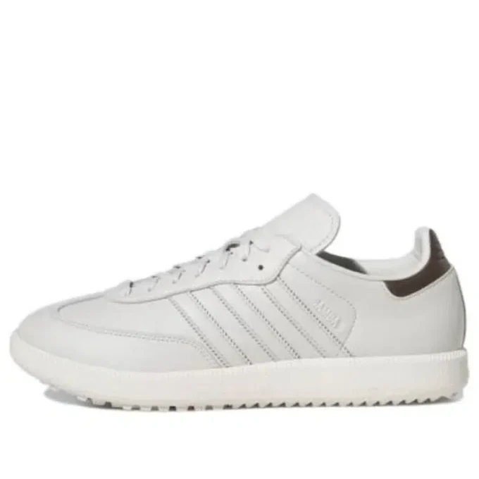 Sapatos de golfe Adidas Samba “Grey White”