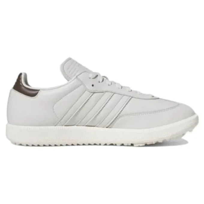 Sapatos de golfe Adidas Samba “Grey White”
