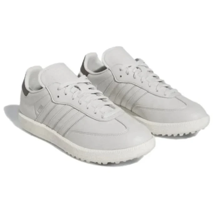 Sapatos de golfe Adidas Samba “Grey White”
